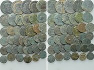 Circa 40 Roman Coins.