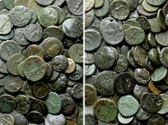 Circa 200 Greek Coins.