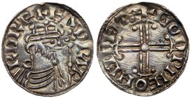 Edward the Confessor (1042-66), Silver Penny, hammer cross type (1059-62), Chichester Mint, Moneyer Godwine. Crowned and draped bust right with sceptr...