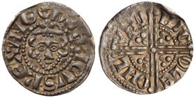 Henry III (1216-72), Silver Penny, voided long cross type, class 1b / class 2a mule (c.1248), London Mint. Moneyer Nicole, facing crowned head, legend...