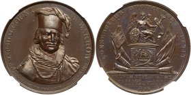 Medal. Bronze. 38 mm. Unsigned. 
In Honor of Count A. V. Suvorov, 1799. Diakov 248.2 (R2), Reichel 4489 (R2). Suvorov bust ¾ right, wearing Cossack h...