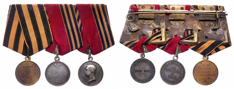 Mounted Group of 3 Award Medals
Mounted Group of 3 Award Medals – Crimean War, ...