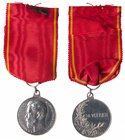 Medal for Zeal. Silver. 
Medal for Zeal. Silver. 30.2 mm. Bit 1117, Diakov 1138.3. Nicholas II head left / Legend: “ЗA УCEPДIE” – “For Zeal”. On ribb...