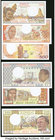 A Half Dozen Colorful Notes from Africa Including Examples from Djibouti and Gabon. Crisp Uncirculated. 

HID09801242017