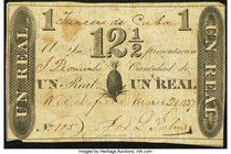 Cuba Trinidad de Cuba 1 Real 21.3.1837 Pick UNL Fine-Very Fine. 

HID09801242017