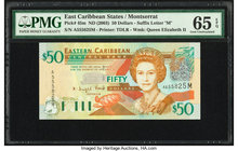 East Caribbean States Central Bank, Montserrat 50 Dollars ND (2003) Pick 45m PMG Gem Uncirculated 65 EPQ. 

HID09801242017