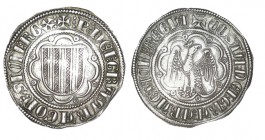 PEDRO III (1276 -1285). Pirral. Sin marcas. ACCA-325.2. 3,30 g. MBC+