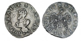 2 TARI. Messina. 1539 - I-P. 5,66 g. Vti.- 165. (EBC)
