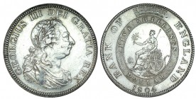 GRAN BRETAÑA. Dólar-Token. Jorge III. 1804. W/KM-Tn-1. 26,72 g.EBC