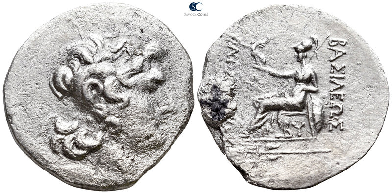 Thrace. Byzantion 90-81 BC. In the name and types of Lysimachos
Tetradrachm AR...