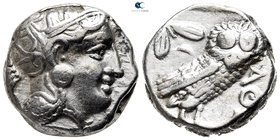 Attica. Athens circa 353-294 BC. Bingen Pi II style. Tetradrachm AR