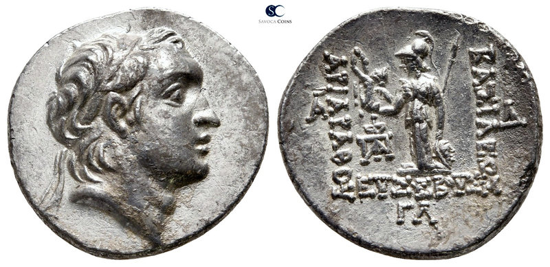 Kings of Cappadocia. Eusebeia-Mazaka. Ariarathes V Eusebes Philopator 163-130 BC...