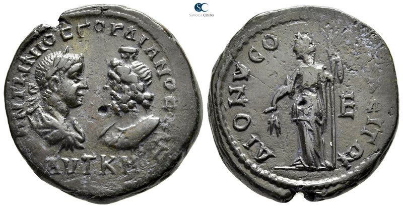 Moesia Inferior. Dionysopolis. Gordian III AD 238-244. 
Pentassarion Æ

27 mm...