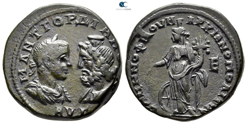 Moesia Inferior. Marcianopolis. Gordian III AD 238-244. 
Pentassarion Æ

26 m...