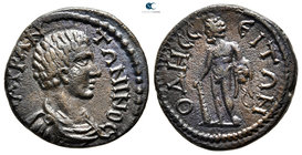 Moesia Inferior. Odessos. Caracalla, as Caesar AD 196-198. Bronze Æ