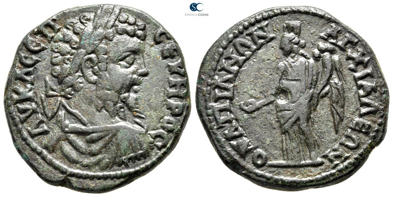 Thrace. Anchialos. Septimius Severus AD 193-211. 
Bronze Æ

27 mm., 11,77 g....