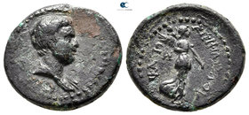Ionia. Smyrna. Britannicus AD 41-55. Philistos and Eikadios, magistrates. Bronze Æ