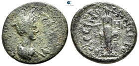Ionia. Teos. Sabina Augusta AD 128-137. Bronze Æ