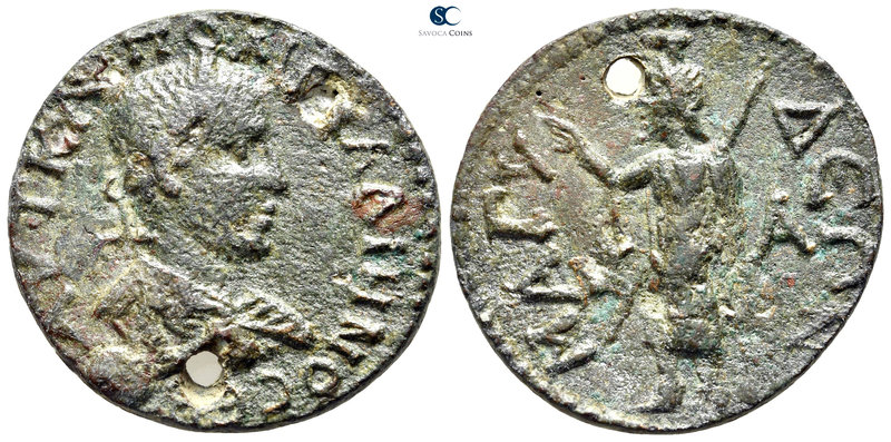 Pamphylia. Magydos. Gallienus AD 253-268. 
10 Assaria Æ

30 mm., 12,83 g.

...