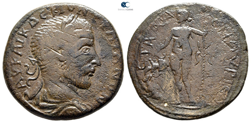 Cilicia. Anemurion. Trajan Decius AD 249-251. Dated RY 1=AD 249/50
Bronze Æ

...