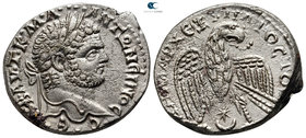 Seleucis and Pieria. Antioch. Caracalla AD 198-217. Struck circa AD 216-217. Tetradrachm AR