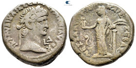 Egypt. Alexandria. Claudius with Messalina AD 41-54. Dated RY 4=AD 43/4. Billon-Tetradrachm