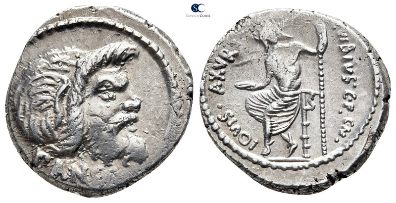 C. Vibius C.f. Cn. Pansa Caetronianus 48 BC. Rome
Denarius AR

17 mm., 3,84 g...
