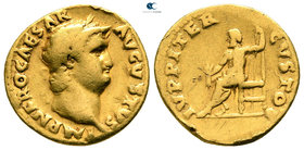 Nero as Caesar AD 50-54. Rome. Aureus AV