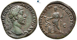 Commodus AD 177-192. Rome. Dupondius Æ