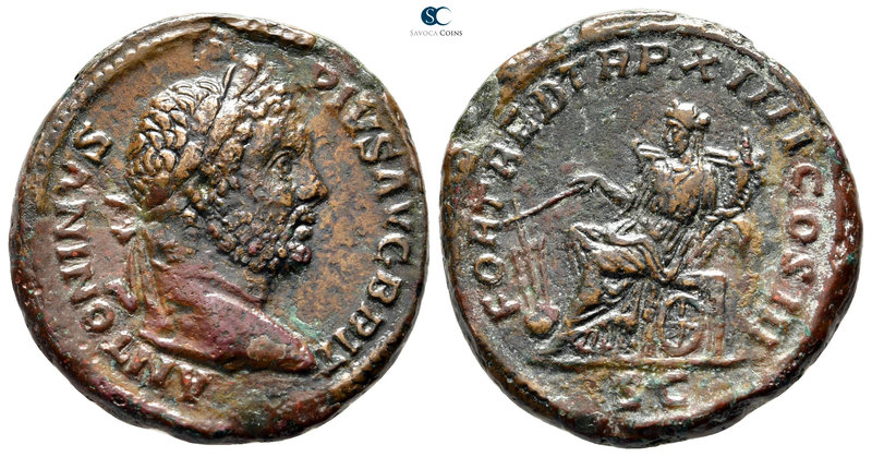 Caracalla AD 198-217. Rome
As Æ

26 mm., 9,57 g.

ANTONINVS PIVS AVG BRIT, ...