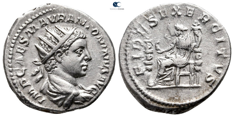 Elagabalus AD 218-222. Struck circa AD 218-219. Rome
Antoninianus AR

22 mm.,...