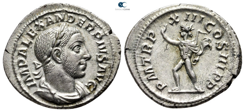 Severus Alexander AD 222-235. Struck AD 234. Rome
Denarius AR

21 mm., 3,18 g...