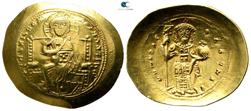 Constantine X Ducas AD 1059-1067. Constantinople
Histamenon Nomisma AV. Class I...