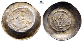 Heinrich I von Hasenburg AD 1180-1190. Heinrich I von Hasenburg. Bistum. Straßburg. Pfennig AR