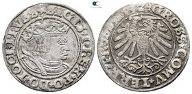Poland. Thorn. Sigismund I AD 1506-1548. Groschen AR 1532