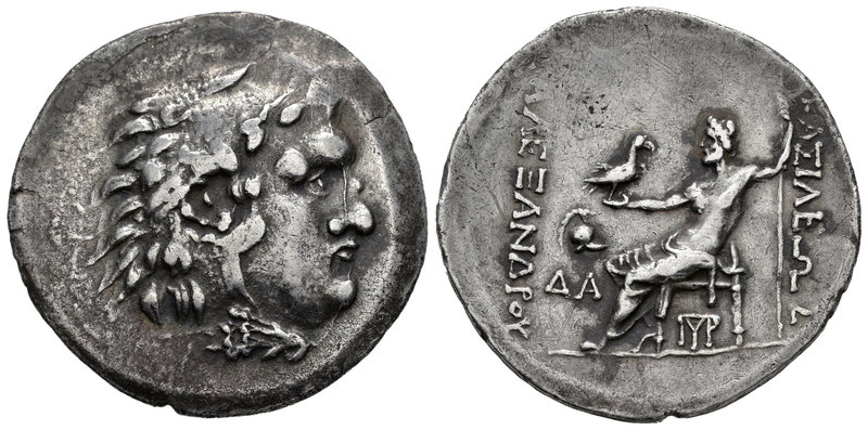 Kingdom of Macedon. Alexander III, "The Great". Tetradracma. 150-125 a.C. Mesemb...