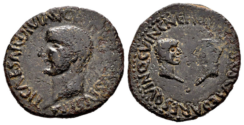 Carthage Nova. Semis. 14-36 d.C. Cartagena (Murcia). (Abh-607). (Acip-3151). Anv...