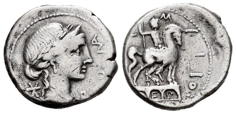 Aemilius. Denario. 114-113 a.C. South of Italy. (Ffc-103). (Craw-291/1). (Cal-73...