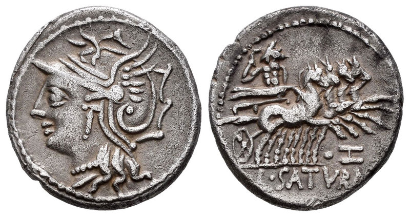 Appuleius. Denario. 104 a.C. Rome. (Ffc-161). (Craw-317/3b). (Cal-225). Anv.: Ca...