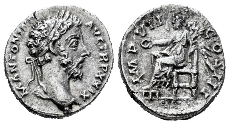 Marcus Aurelius. Denario. 173 d.C. Rome. (Spink-4910). (Ric-312). (Seaby-327). R...