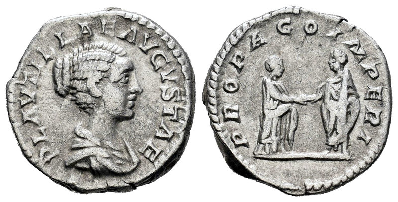 Plautilla. Denario. 202 d.C. Rome. (Spink-7073). (Ric-362). Ag. 3,02 g. VF. Est....