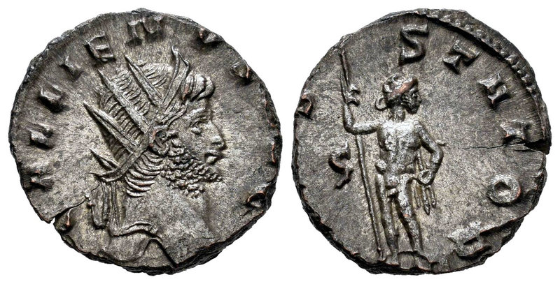 Gallienus. Antoniniano. 264-266 d.C. Rome. (Spink-10248). Rev.: (IOVIS) STATOR. ...