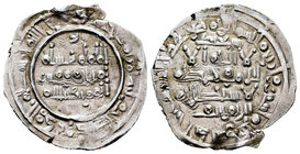 Caliphate. Hisham II. Dirham. 402H. (Vives-703). Ag. 2,57 g. Scarce. Choice VF. Est...60,00.