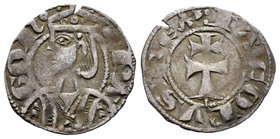 The Crown of Aragon. Jaime II (1291-1327). Dinero. Aragón. (Cru-364). Ve. 0,81 g. Choice VF. Est...50,00.