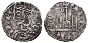 Kingdom of Castille and Leon. Sancho IV (1284-1295). Cornado. Murcia. (Bautista-431 variante). (Abm-300.1). Ve. 0,75 g. Con II y estrella a los lados ...