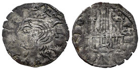 Kingdom of Castille and Leon. Alfonso XI (1312-1350). Cornado. Sevilla. (Bautista-477). Ve. 0,76 g. Con S bajo el castillo. Almost VF. Est...25,00.