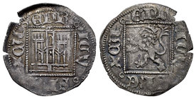 Kingdom of Castille and Leon. Enrique II (1368-1379). Novén. León. (Bautista-680). Ae. 0,75 g. Con L bajo el castillo. Almost XF. Est...80,00.