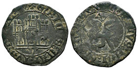 Kingdom of Castille and Leon. Enrique IV (1454-1474). 1 maravedí. Villalón. (Bautista-977.1). Ve. 1,57 g. Scarce. Almost VF. Est...50,00.