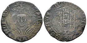 Kingdom of Castille and Leon. Alfonso de Ávila (1465-1468). Cuartillo. Toledo. (Bautista-1111). (Abm-853). Ve. 3,27 g. Rare. Choice F. Est...150,00.