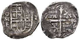 Philip II (1556-1598). 1 real. México. F. (Cal-641). Ag. 3,31 g. Choice F. Est...30,00.